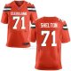 Camiseta Cleveland Browns Shel Ton Nike Elite NFL Rojo Hombre