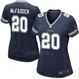 Camiseta Dallas Cowboys McFadden Negro Nike Game NFL Mujer