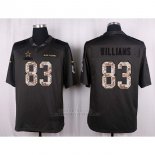 Camiseta Dallas Cowboys Williams Apagado Gris Nike Anthracite Salute To Service NFL Hombre Camiseta Dallas Cowboys Williams Apagado Gris Nike Anthracite Salute To Service NFL Hombre