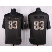 Camiseta Dallas Cowboys Williams Apagado Gris Nike Anthracite Salute To Service NFL Hombre