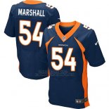 Camiseta Denver Broncos Marshall Azul Nike Elite NFL Hombre
