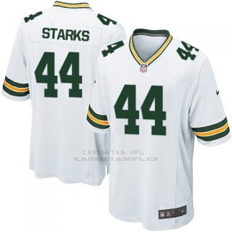 Camiseta Green Bay Packers Starks Blanco Nike Game NFL Hombre