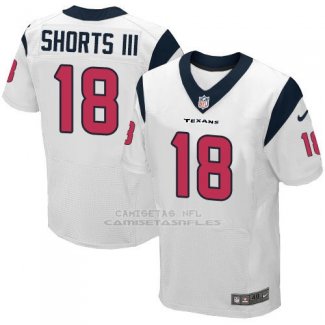 Camiseta Houston Texans Shorts Iii Nike Elite NFL Blanco Hombre