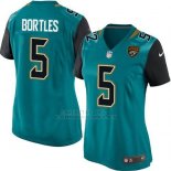 Camiseta Jacksonville Jaguars Bortles Lago Azul Nike Game NFL Mujer