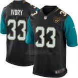 Camiseta Jacksonville Jaguars Ivory Negro Nike Game NFL Hombre