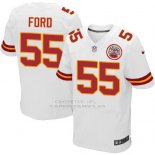 Camiseta Kansas City Chiefs Ford Blanco Nike Elite NFL Hombre