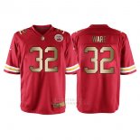 Camiseta Kansas City Chiefs Ware Rojo Nike Gold Game NFL Hombre