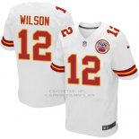 Camiseta Kansas City Chiefs Wilson Blanco Nike Elite NFL Hombre