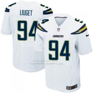 Camiseta Los Angeles Chargers Liuget Blanco Nike Elite NFL Hombre