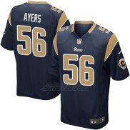 Camiseta Los Angeles Rams Ayers Negro Nike Game NFL Hombre
