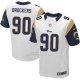 Camiseta Los Angeles Rams Brockers Blanco Nike Elite NFL Hombre