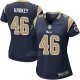 Camiseta Los Angeles Rams Harkey Negro Nike Game NFL Mujer