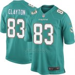 Camiseta Miami Dolphins Clayton Verde Nike Game NFL Nino