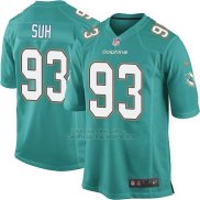 Camiseta Miami Dolphins Suh Verde Nike Game NFL Nino