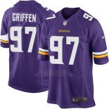 Camiseta Minnesota Vikings Griffen Violeta Nike Game NFL Hombre Camiseta Minnesota Vikings Griffen Violeta Nike Game NFL Hombre