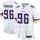 Camiseta Minnesota Vikings Robinson Blanco Nike Game NFL Nino