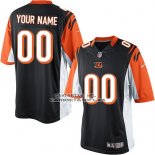 Camiseta NFL Cincinnati Bengals Personalizada Negro