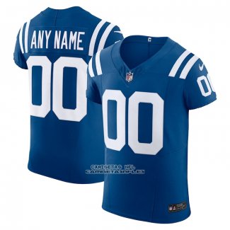 Camiseta NFL Elite Indianapolis Colts Vapor F.U.S.E. Personalizada Azul