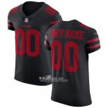 Camiseta NFL Elite San Francisco 49ers Personalizada Vapor Untouchable Negro