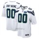 Camiseta NFL Elite Seattle Seahawks 50th Season Segunda Personalizada Blanco