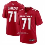 Camiseta NFL Game Arizona Rojos Jon Gaines II Rojo