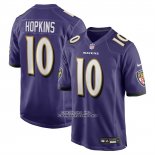 Camiseta NFL Game Baltimore Ravens DeAndre Hopkins Violeta Camiseta NFL Game Baltimore Ravens DeAndre Hopkins Violeta