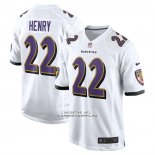Camiseta NFL Game Baltimore Ravens Derrick Henry Blanco Camiseta NFL Game Baltimore Ravens Derrick Henry Blanco