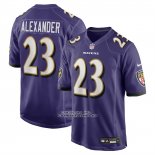 Camiseta NFL Game Baltimore Ravens Jaire Alexander Violeta Camiseta NFL Game Baltimore Ravens Jaire Alexander Violeta