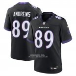 Camiseta NFL Game Baltimore Ravens Mark Andrews Alterno Negro Camiseta NFL Game Baltimore Ravens Mark Andrews Alterno Negro