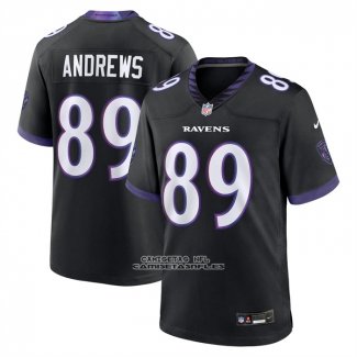 Camiseta NFL Game Baltimore Ravens Mark Andrews Alterno Negro