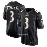 Camiseta NFL Game Baltimore Ravens Odell Beckham Jr. Alterno Negro
