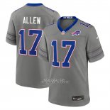 Camiseta NFL Game Buffalo Bills Josh Allen Nickel City Gris Camiseta NFL Game Buffalo Bills Josh Allen Nickel City Gris