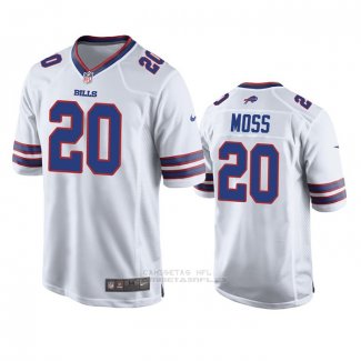 Camiseta NFL Game Buffalo Bills Zack Moss Blanco
