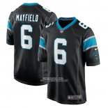 Camiseta NFL Game Carolina Panthers Baker Mayfield Primera Negro