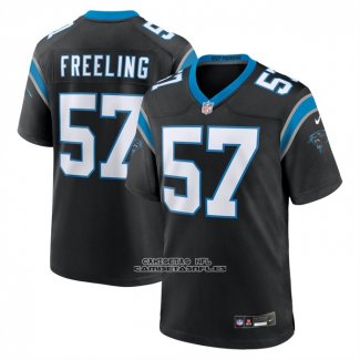 Camiseta NFL Game Carolina Panthers Monroe Freeling 2026 Negro