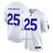 Camiseta NFL Game Chelsea 2025 Futbol X Nfl Blanco