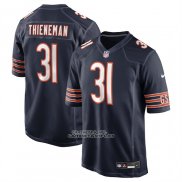 Camiseta NFL Game Chicago Bears Dillon Thieneman 2026 Azul Marino