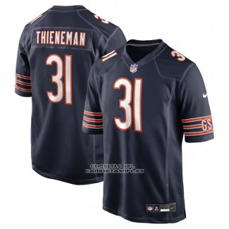 Camiseta NFL Game Chicago Bears Dillon Thieneman 2026 Azul Marino