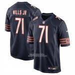 Camiseta NFL Game Chicago Bears Jedrick Wills Jr Azul Marino