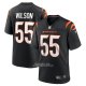 Camiseta NFL Game Cincinnati Bengals Logan Wilson Negro