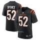 Camiseta NFL Game Cincinnati Bengals Noah Spence Negro