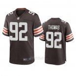 Camiseta NFL Game Cleveland Browns Chad Thomas 2020 Marron