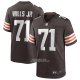 Camiseta NFL Game Cleveland Browns Jedrick Wills Jr. Marron