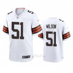 Camiseta NFL Game Cleveland Browns Mack Wilson 2020 Blanco