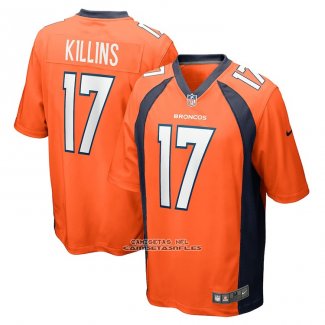 Camiseta NFL Game Denver Broncos Adrian Killins Naranja