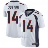 Camiseta NFL Game Denver Broncos Courtland Sutton Road Vapor Untouchable Blanco