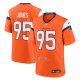 Camiseta NFL Game Denver Broncos Saivion Jones Naranja