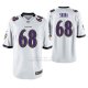Camiseta NFL Game Hombre Baltimore Ravens Matt Skura Blanco