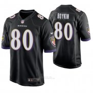 Camiseta NFL Game Hombre Baltimore Ravens Miles Boykin Negro