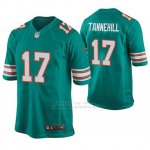 Camiseta NFL Game Hombre Dolphins Ryan Tannehill Throwback Verde